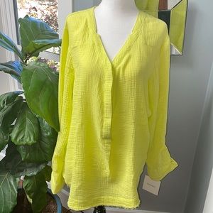 Casual Ellen Tracey Cotton Blouse NWT